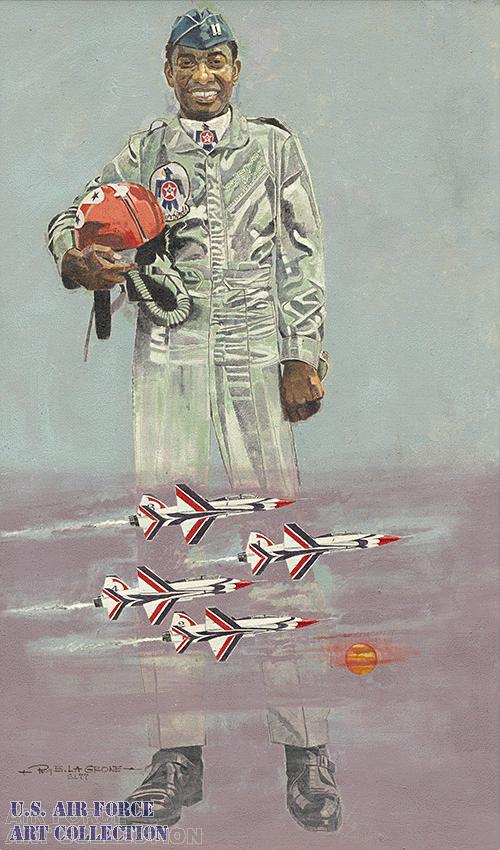 CAPT LLOYD FIG NEWTON - USAF THUNDERBIRDS